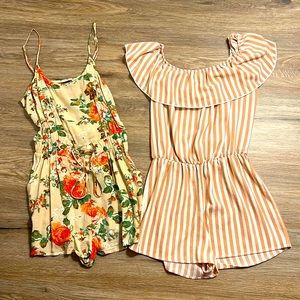 2 Rompers!! 🌺 Bundle